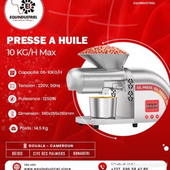 PRESSE A HUILE • 6-10 KG/H